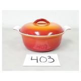 Vintage Descoware Enameled Dutch Oven (No Ship)