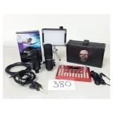 PC Mics, Live Sound Card, Light Panel, Pinnacle