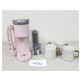 Keurig K-Mini, Frother, Coffee Mugs (No Ship)