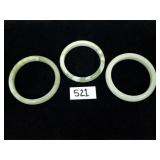 Jade / Jadeite Stone Bangle Bracelets