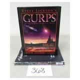 Gurps, Shadowrun and Cyberpunk RPG Books