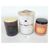 3 New Scented Candles (No Ship)