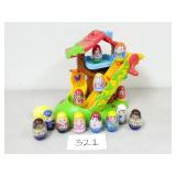 Weebles Toys and Tree House Playset (No Ship)