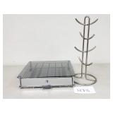 Coffee Pod Holder & Mug Rack (No Ship)