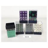 (6) 12mm D6 Gaming Dice Block Sets