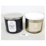 2 New $25 White Barn 3-Wick Candles (No Ship)