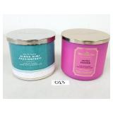 2 New $27 White Barn 3-Wick Candles (No Ship)