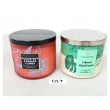 2 New Bath & Body Works 3-Wick Candles (No Ship)