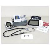 Blood Pressure Monitors and Stethoscope