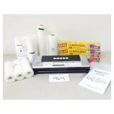 Food Sealer, Seal Rolls and Cling Wrap (No Ship)