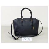 Michael Kors Ciara Black Shoulder Satchel