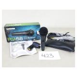 Shure PGA58 Cardioid Dynamic Vocal Microphone