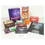 Party / Card / Trivia Games & Jenga (No Ship)