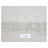 Glass Erlenmeyer Flasks & Beakers (No Ship)