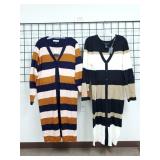 New Women's Plus Size Cardigan Dresses - 22 / 24
