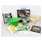 Chips Maker, Food Storage, Cookbooks (No Ship)