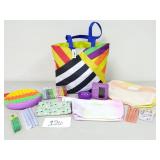 Makeup Brushes, Cleaner, Bags, Nail Care Set