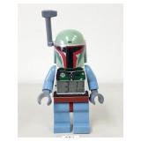 Lego Star Wars Boba Fett Minifigure Digital Clock
