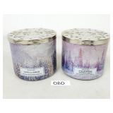 2 New Bath & Body Works 3-Wick Candles (No Ship)