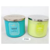 2 New $27 White Barn 3-Wick Candles (No Ship)