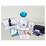 Face Steamer, Microdermabrasion, Trimmer (No Ship)