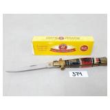 Kissing Crane Folding Stiletto Style Knife