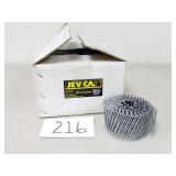 Jev Cap 2-1/2" Coil Nails (No Ship)
