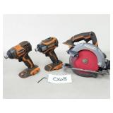 Ridgid 18V Impact Drivers and Saw (No Ship)