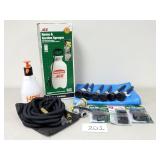 Garden Hose, Sprayers, Solar Lights (No Ship)