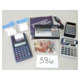 Vintage Calculators, Pocket Computer & Keycaps