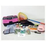 Fishing Tackle Box, Tackle, Nets (No Ship)