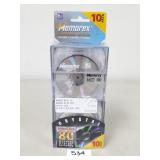 New Memorex Crystal Recordable MD MiniDiscs