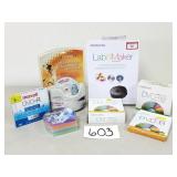Blank DVDs, Clean Dr, Label Maker, Cases (No Ship)
