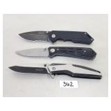 3 Kershaw Folding Pocket Knives