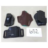 Assorted Pistol Gun Holsters