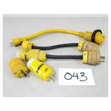 Shore Power Pigtail and Plug Adapters