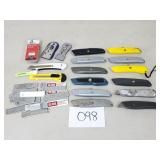 Utility Knives and Scraper Blades