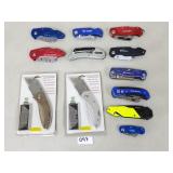 Folding Pocket Knives / Utility Blades