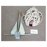 USAnchor 8lb Marine / Boat Anchor (No Ship)