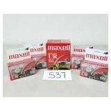 New Maxell UR60 Blank Audio Cassettes
