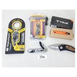 True Utility Folding Pocket Knives / Multi Tools