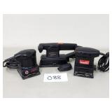 Palm Sanders and 1/3 Sheet Sander (No Ship)