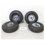4 Utility / Hand Truck Pneumatic Tires (No Ship)