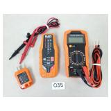 Klein Tools Multimeter, Voltage & Outlet Tester
