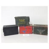 4 Metal Ammo Cans (No Ship)