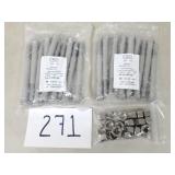 $100+ Stainless Steel Hex Head Screws & Nuts