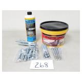 Quikrete, Concrete Wedge Anchors & Screws (No Ship