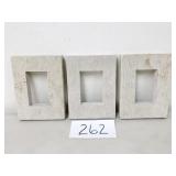 (3) $24 Fiber Cement Receptacle Mounting Blocks