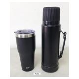 Aladdin Thermos and Zak Stainless Tumbler Cup