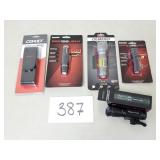 Nebo and iProtec LED Flashlights